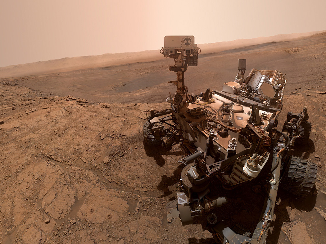 Mars High-Resolution Landscape Picture